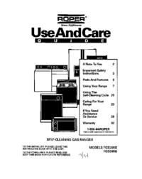 Zobrazit dokument Whirlpool FGS385B Specifikace