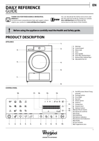 Zobrazit dokument Whirlpool HSCX 10443 Uživatelská příručka