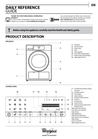 Zobrazit dokument Whirlpool HSCX 10443 Uživatelská příručka