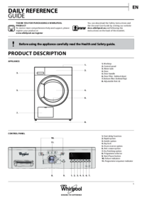 Zobrazit dokument Whirlpool HDLX 80410 Uživatelská příručka
