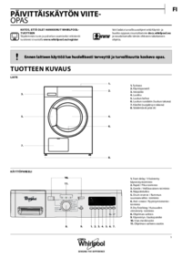 Zobrazit dokument Whirlpool HDLX 80410 Uživatelská příručka